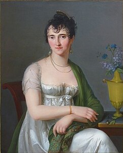 Portrait de la barone Dubois (vers 1800), localisation inconnue.