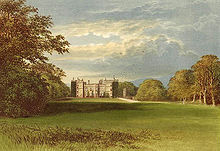 A 19th-century view of the castle from the south Chillinghamcastlemorris edited.jpg