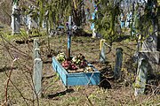 Chornykiv Volodymyr-Volynskyi Volynska-grave of UPA warrior Kyrychuk-1.jpg
