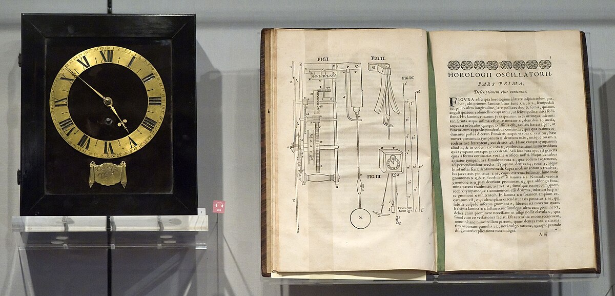 Chiếc đồng hồ quả lắc đầu tiên sử dụng thiết kế của Galileo