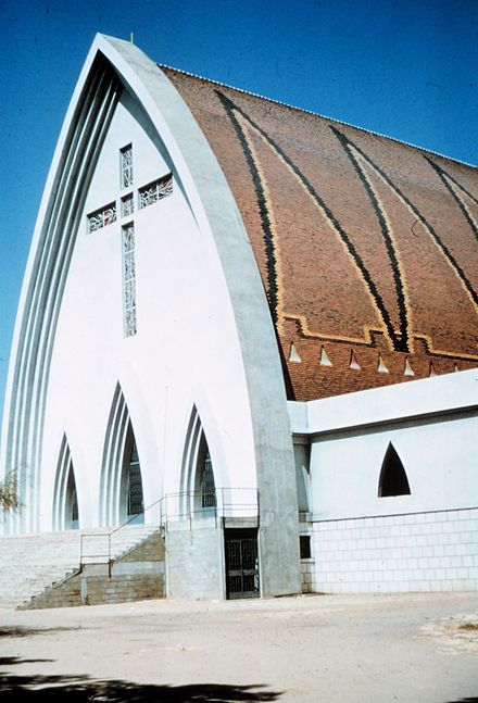Catedral catòlica de la ciutat de Djamena.