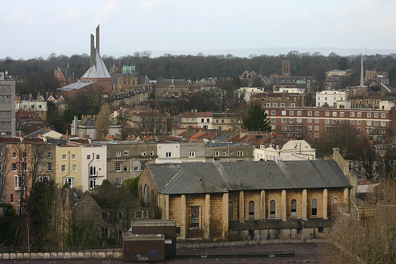 File:Clifton Cathedrals Old and New.JPG