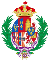 Coat of Arms as Infanta of Spain and Duchess of Galliera (1886-1930)