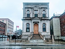 Het Coignet Stone Company-gebouw in New York en Long Island