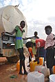 Collecting water at UN House, Juba, South Sudan (12047802776).jpg