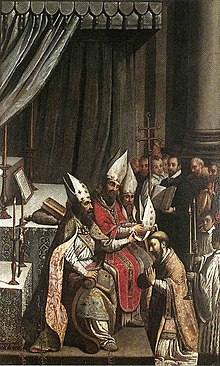 Episcopal consecration of Deodatus; Claude Bassot [fr] (1580-1630) Consecration-de-Deodat.jpg