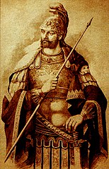 Constantino XI Palaiologos, de la dinastía Palaiologos, fue el último monarca del Imperio bizantino.