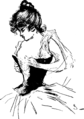 Fig. 171. — La femme au corset, de Henri Boutet.