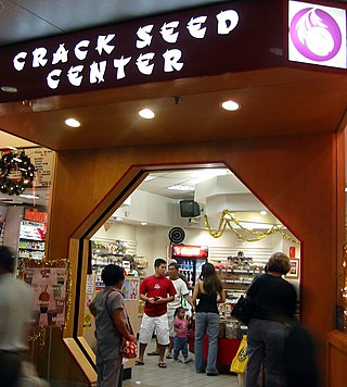 <span class="mw-page-title-main">Crack seed</span> Category of snacks that originated in China