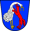 Vohe = Füchsin in Vohenstrauß mit dem Wappentier Strauß