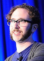 Darren Korb won Rookie of the Year in 2012. Darren Korb GDC 2012 (cropped).jpg