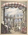 Design for a Stage Set- A Classical Courtyard and Colonnade with a Statue of Minerva MET DP801420.jpg