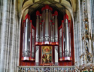 Dinkelsbühl Münster St. Georg Innen Orgel 2.JPG