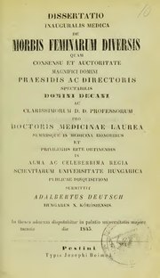 Miniatuur voor Bestand:Dissertatio inauguralis medica de morbis feminarum diversis ... (IA b2238862x).pdf