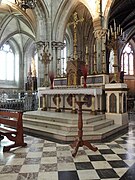 Maître-autel de la cathédrale Saint-Samson de Dol-de-Bretagne.