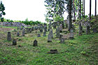 Čeština: Židovský hřbitov v Úbočí, části Dolního Žandova, pohled od vchodu English: Jewish cemetery by Úbočí, part of Dolní Žandov, Czech Republic