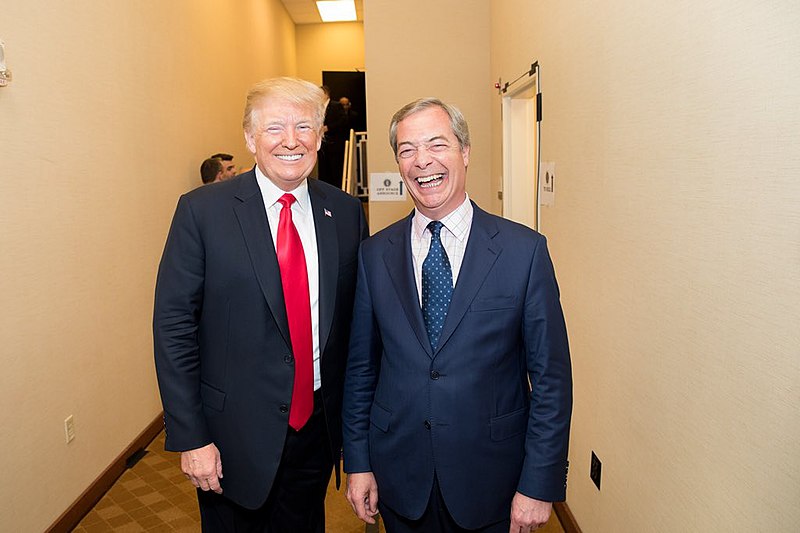 File:Donald Trump and Nigel Farage behind the scene of 2018 CPAC.jpg