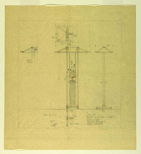 File:Drawing, Floor Lamp, Henry J. Allen Residence, Wichita, Kansas, 1917 (CH 18800273-2).jpg