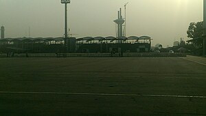 Eagle Square in Abuja has served as the location for inauguration ceremony since 1999 EagleSquareAbuja.jpg