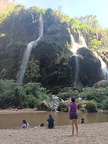 Fotografía tomada de la cascada El Aguacero