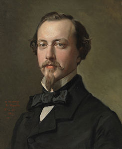 El pintor Benito Soriano Murillo (1855)