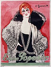 Elvire Popesco (1925), affiche.