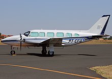 VH-WHE, Piper PA-31-310 Navajo, Private, Stirling Day