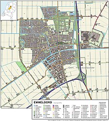 Emmeloord - Carte