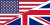 Flags of the United States and the United Kingdom.svg