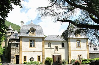 The entrance to the abbey. Entree Bonneval.jpg