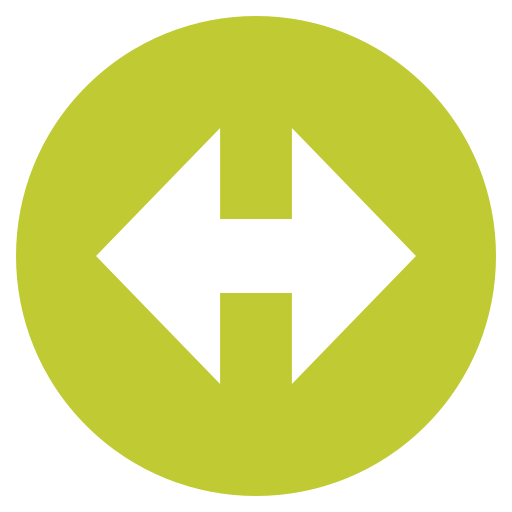 File:Eo circle lime white arrow-left-right.svg