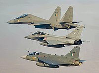 IAF Su-30 MKI, French Rafale and IAF Tejas at Exercise Garuda