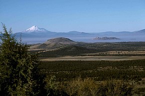 Present-day Tule Lake basin