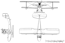 FBA 17 HMT.2 3-view drawing from L'Aeronautique July,1926 FBA 17 HMT.2 3-view L'Aeronautique July,1926.png