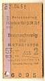 DB — München Hbf → Braunschweig Hbf (1968  Germany