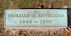 Fiorello LaGuardia footstone 800