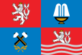 A Karlovy Vary-i kerület zászlaja