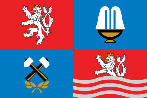 Flag of Karlovy Vary Region.svg