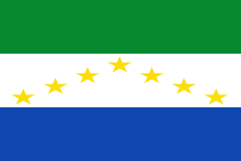Flag of Puerto Caicedo (Putumayo).svg