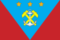 Flag of Uglegorsky rayon (Sakhalin oblast).png