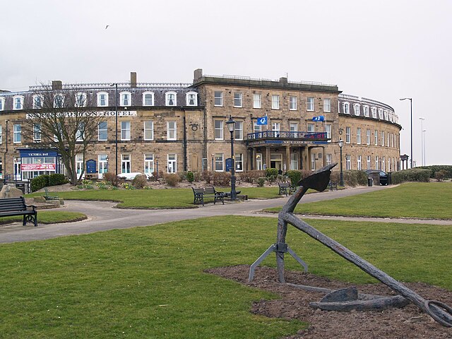North Euston Hotel (1841) as seen from Jubilee Gardens.
