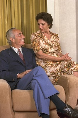 Соня Перес с мужем Шимоном