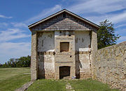 Ruine des historischen Fort Atkinson