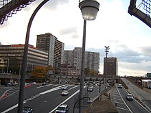 A view of the district looking west Fort Lee in New Jersey 2008 PD 04.JPG