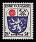 Fr. Zone 1945 9 Saarbrücken coat of arms.jpg