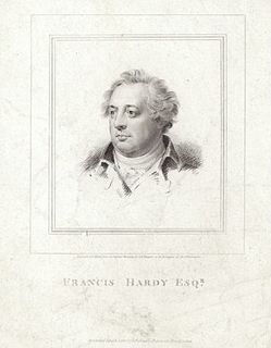 <span class="mw-page-title-main">Francis Hardy</span> 18th/19th-century Irish barrister, politician and biographer