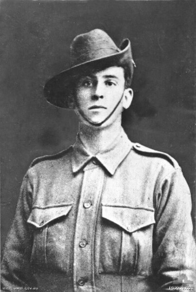 Frederick Birks, the 6th Battalion's sole Victoria Cross recipient, c. 1916