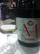 A French champagne designated as "Extra Dry" French champagne nm.jpg