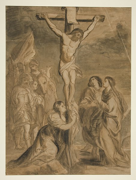 File:Géricault - Christ on the Cross Surrounded by Virgin and Saints, 1930.239.jpg