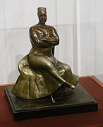 ガストン・ラシェーズ (1882-1935), 「座る女性」, modeled 1918, cast 1925